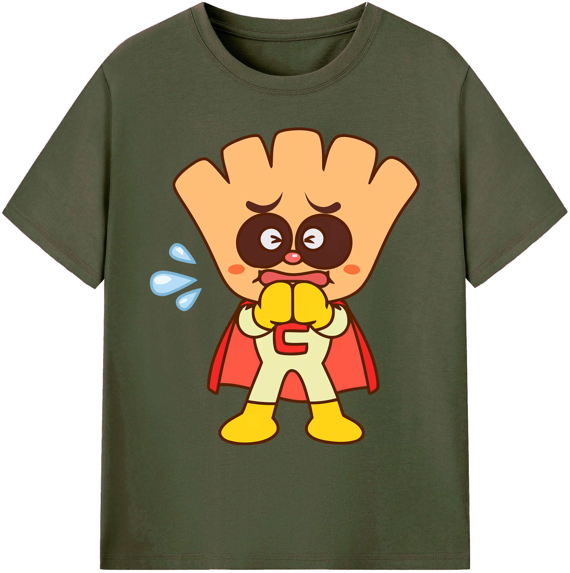 （画像用） アンパンマン Anpanman 綿100％ メンズ半袖Tシャツ｜肌触りやわらか＆通気性